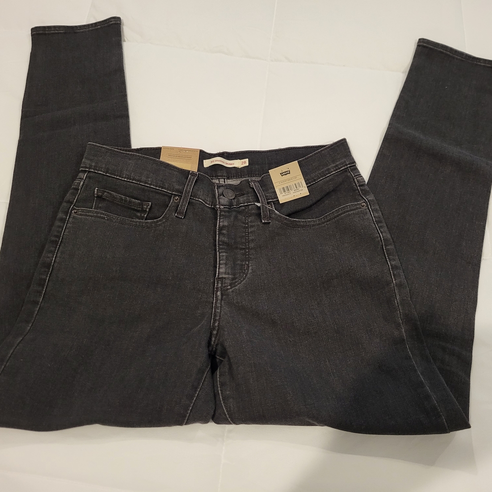 Levi's Dark Wash Denim Jeans - Picture 2 of 2